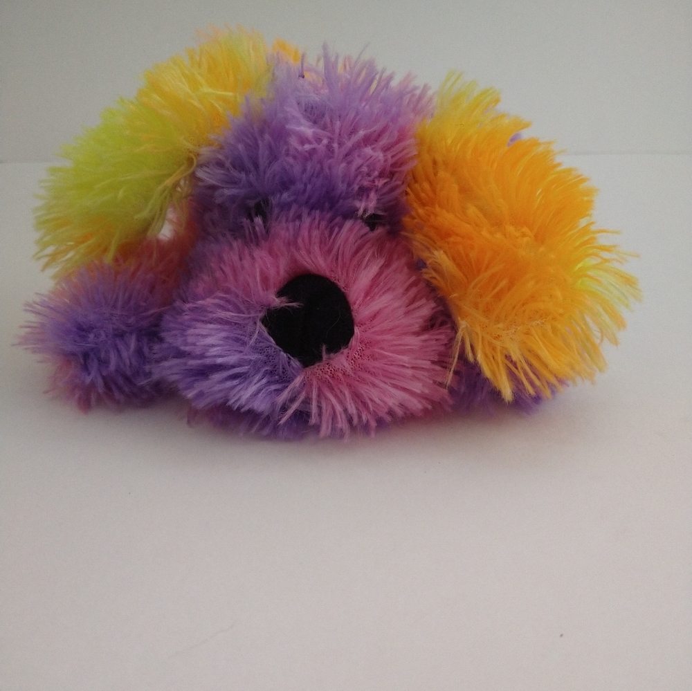 Best Toy MFG LTD Tie Dye Puppy Dog 10" Plush Multicolor Toy